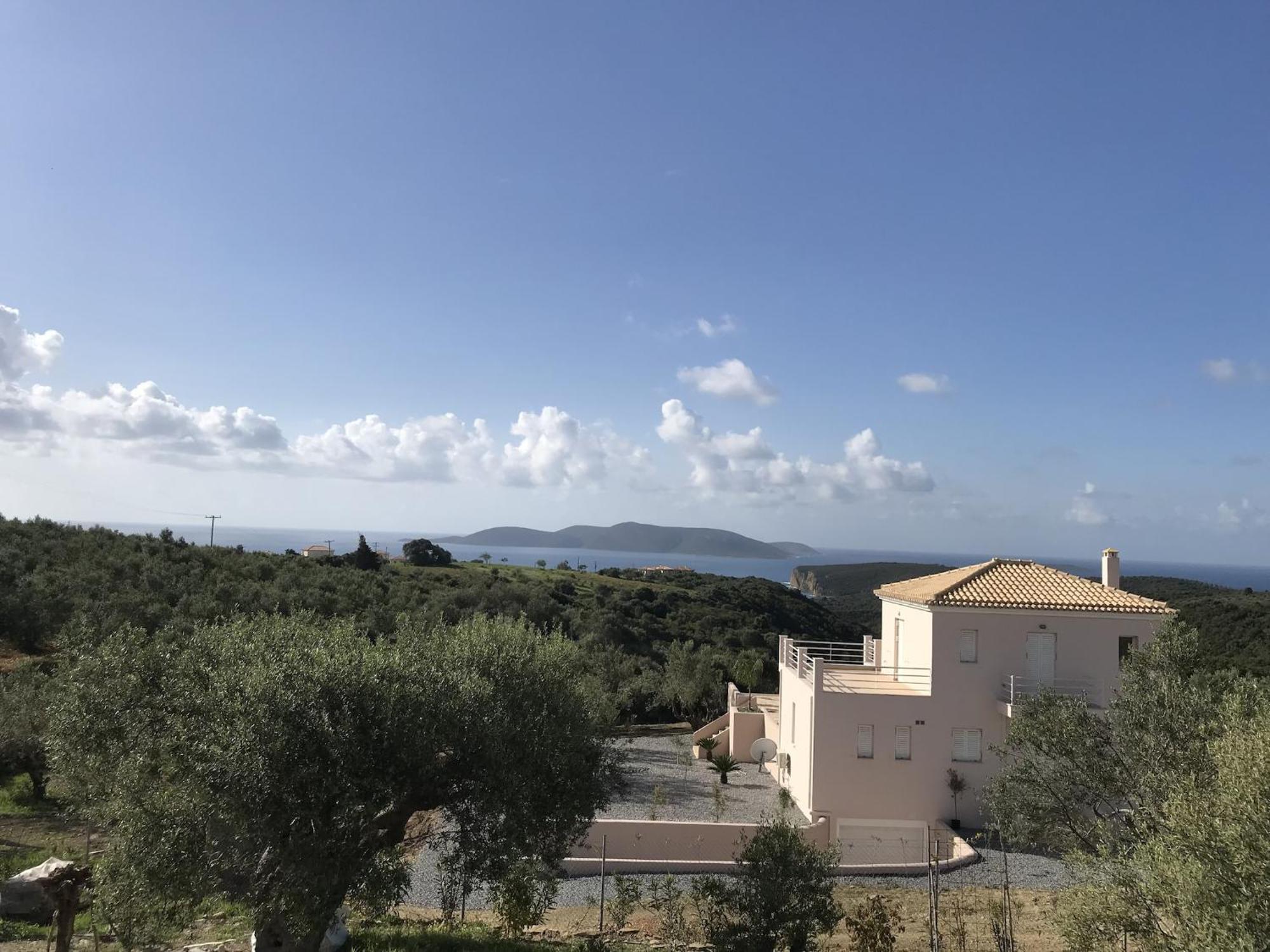 Luxurious Villa In Peloponnese With Swimming Pool Kamária Exterior foto